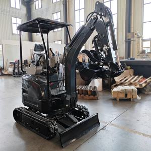 1.5톤 미니 굴삭기 / 미니 디거, 1500kg 미니펠 미니그레이버, CE 인증 크롤러 굴삭기 (야드용)