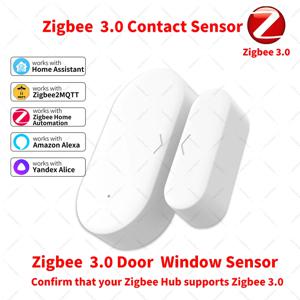 Zigbee 3.0 도어/창문 센서는 Yandex Alexa, Zigbee2MQTT, ZHA, HomeAssistant와 호환됩니다.