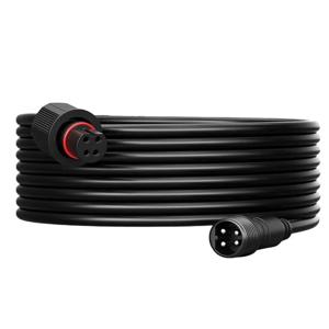 Govee 실외 투광등 및 스포트라이트용 CJSD-10FT 연장 케이블, Govee H7057 H7058용 방수 4핀 연장 코드
