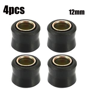 4/2pcs 오토바이 전기 자동차 충격 흡수기 고무 슬리브 12MM 충격 흡수 고무 슬리브 범용 충격 흡수기 버스