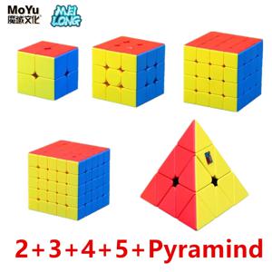 모유 메이롱 2x2 3x3 4x4 5x5 6x6 7x7 매직 큐브 피라미드 스티커리스 큐브 스피드 매직코 큐보 교육용 퍼즐 어린이 장난감 큐브