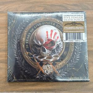 파이브 핑거 데스 펀치 그레이트 히츠 CD 헤비메탈 기타 앤세미즈 배틀 본 루닝 사이드 씰드 하드 록 컬렉션
