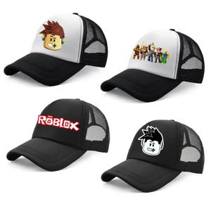 ROBLOX 주변기기 만화 야구 모자 유럽과 미국 애니메이션 만화 네트 모자 레터 선쉐이드 자외선 차단 모자