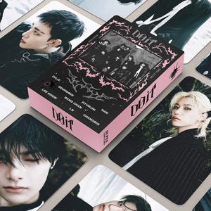 2026년 신규 KPOP 아이돌 신상 카드 'DO IT' 핑크 포토 카드 팬 장식 컬렉션 55개 박스 포장 로모 카드 한 필릭스 현진