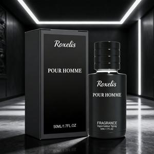 록셀리스 50ml 남성용 매혹적인 향수, 순한 포뮬러, 오래 지속되는 신선한 민트 향, 우아한 신사 향수, 데이트에 딱!