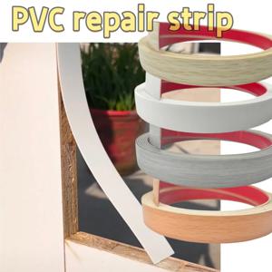 1롤 3미터/5미터 가구 엣지 밴딩, 자가 접착 수리 스트립, PVC 장식 스티커, 합판 두꺼운 수리 스트립