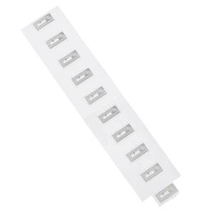 10/100개 NFC 칩 Ntag213 스티커 웻 인레이 2*1cm 13.56MHz RFID NTAG213 라벨 태그