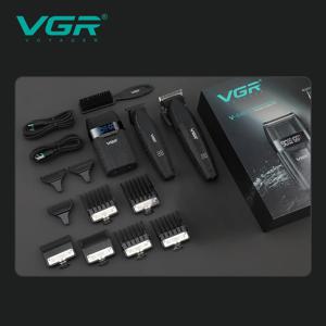 VGR 헤어 트리머 업그레이드됨 전문가용 클리퍼 최고 무선 헤어 클리퍼 베스트셀러 전기식 클리퍼 핫세일 9000 RPM 조절식 남성용 헤어 트리머 V-640 s3
