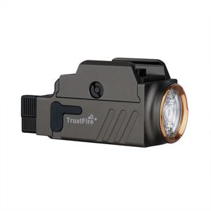 Trustfire 전술 무기 LED 손전등, 미니 라이트 컴팩트, USB 충전식 퀵릴리즈 토치 램프, Gl0ck, GM23, 800 루멘