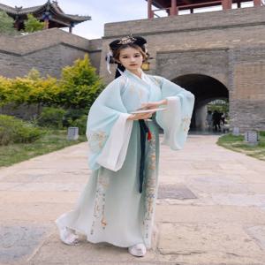 Hanfu 중국 전통 드레스 코스프레 의상 민족 스타일 쇼 무대 패션 의류 여성 의류 파티 요정 드레스