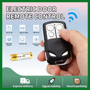 433MHz 스마트 복사 복사기 금속 푸시 버튼 원격 제어 송신기 ABCD 4버튼 차고 문 오프너 원격 1pc