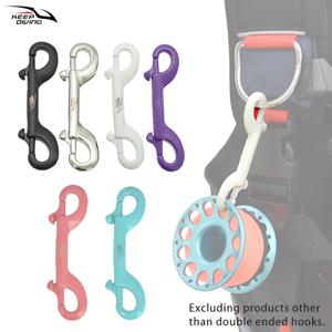 1개 PCS KEEP DIVING 316 스테인리스 스틸 스쿠버 다이빙 이중 끝 후크 액세서리 장비 BCD Chioce 스냅 볼트 키트 퀵 드로우