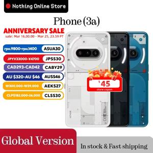 글로벌 버전 낫싱 폰 (3a) 6.77인치 플렉서블 AMOLED 스냅드래곤 7s Gen 3 5G 5000mAh 50W 충전 12GB+256GB