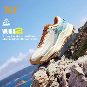361 Degrees WUXIA 2.0 경량 소프트 에어리 리바운드 쿠셔닝 미끄럼 방지 야외 하이킹 다목적 운동화 남성 672542201