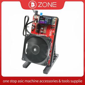 CE/FCC 인증 NerdQaxe++ 75W 4.8Th/s 비트코인 ​​채굴기 BM1370 칩 솔로 BTC 2.4G WiFi 오픈 소스 BTC 채굴기