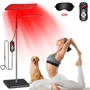 관절 근육을위한 적외선 라이트 사우나 근처 전신 얼굴에 대 한 126Pcs LED 붉은 빛 건강 관리 램프 아름다움 건강 가제트를 완화
