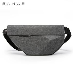 BANGE 크로스바디 백 7.9인치 아이패드용 여행용 남성용 옥스포드 방수 다기능 하드 숄더백 메신저 체스트 슬링