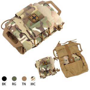 OPHIDIAN 야외 빠른 풀아웃 의료 가방 여행 MOLLE 액세서리 가방, 등산 허리 가방, 의료 가방