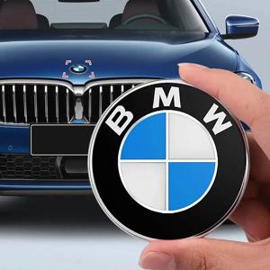 2개 74mm 82mm 자동차 엠블럼 로고 리어 트렁크 배지 액세서리 BMW E36 E61 E62 E70 E91 E92 X3 E46 E39 E87 E90 E28 E53 E30 E60 E34 용