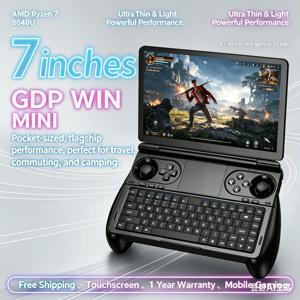 하이퍼 에이펙스 GPD WIN 미니 AMD AI 9 HX 370 7인치 휴대용 게임패드 태블릿 32GB 램 2TB PCIE4.0 포켓 미니 노트북 게임 플레이어