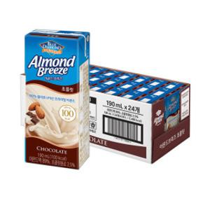 아몬드브리즈 초콜릿 190ml 24팩