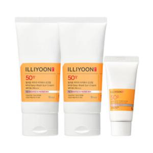 일리윤 저자극 이지워시 선크림 80ML 2입+30ml 증정