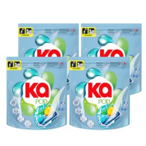 카포드 듀얼코어 4in1 캡슐세제 파워플러스/실내건조/브라이트닝 35개입 4팩 (총 140개입)