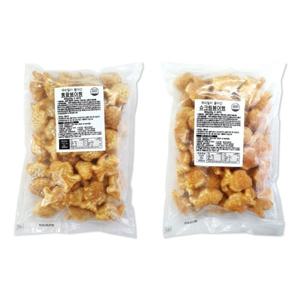 알앤알 우리밀이 들어간 미니붕어빵 2종 (통팥/슈크림) 800g X 2봉