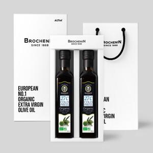 브로슈낭 유기농 올리브오일 선물세트 250mlx2병 설 추석 명절 선물세트