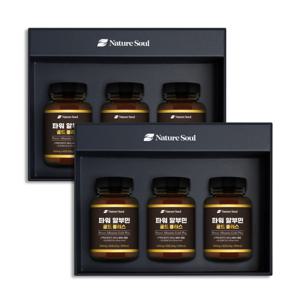 파워 알부민 골드 플러스 선물세트 2박스 +쇼핑백증정 | 90정X3병x2set | 프리미엄 알부민정 | 설날선물