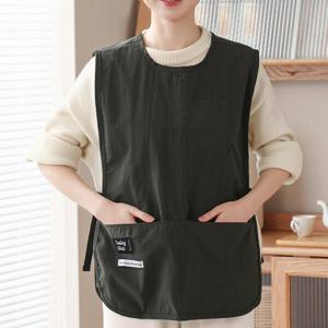 (1+1) 방수앞치마 조끼앞치마 조끼형 주방 앞치마 학교 카페 어린이집 미술 (중복쿠폰 3%)