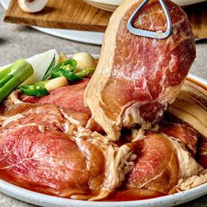 푸짐하게 즐기는 대용량 제주 흑돼지 왕구이 1.2kg+1.2kg (간장+간장)