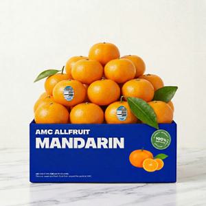 고당도 프리미엄 만다린 오렌지 달콤한 귤 간식용 과일 4kg (40-60개) AMC올프룻 직수입