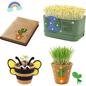 J2K 펠트 꾸미기 스티커 부자재 만들기 재료 소근육 다이어리 다꾸  (10개입)