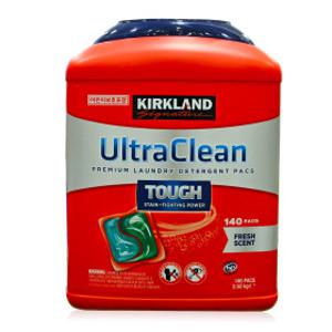 커클랜드 캡슐세제 코스트코 울트라클린 팩 세탁 세제 140개