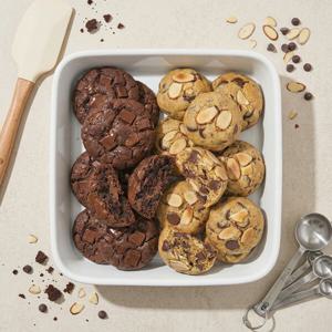 더블 초코 쿠키 만들기 세트 키트 베이킹 믹스 재료 요리 수업