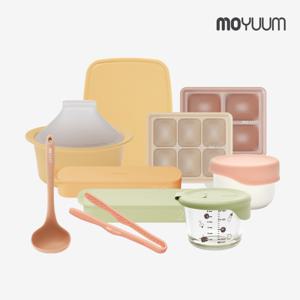 모윰 간편한 조리도구 모음전 / 실리콘 이유식큐브 외 14종 주방용품 이유식 유아식 이중밀폐큐브 도마 국자
