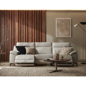 한샘 MVME 프라임 노블 천연가죽 리클라이너 소파 4인