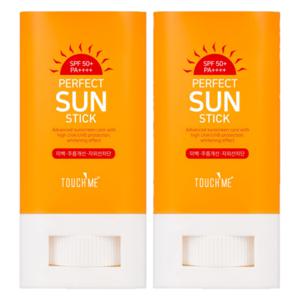 터치미 퍼펙트 대용량 썬스틱 톤업 선크림 SPF50+ PA++++ 20g 2개