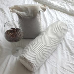 라움하우스 쿨 메밀 목침베개 일자형 거북목 베개