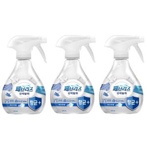 페브리즈 항균플러스 깨끗한향 370ml  3개 할인특가 글로벌 No1. 브랜드 페브리즈