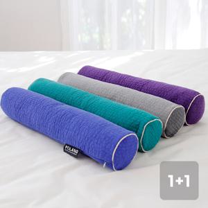 폴랑 1+1 메밀 목침베개 피그먼트 커버 거북목 일자목 원형 경추베개 믿고 쓸 수 있는 100% 국내산