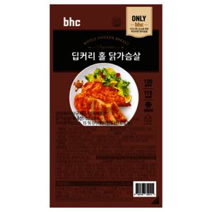 bhc 시그니처 딥커리 홀 닭가슴살 120g 10팩