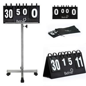 KJP 이동형 점수판받침대 고정형 탁구 축구 농구 체육경기용 점수판 /국내생산+28일까지 특별할인