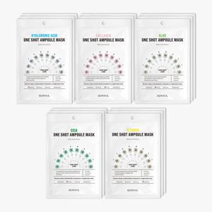 은율 원샷 앰플 마스크팩 30매 (5종 중 택1) 자극 받은 피부 매일매일 1일 1팩