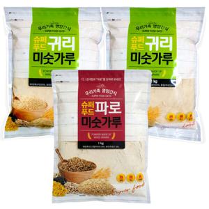 슈퍼푸드 귀리 미숫가루 1kgx2+파로 미숫가루 1kg /2개이상 구매시 개당 1000원할인
