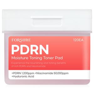 포슈어 PDRN 모공 탄력 대용량 토너 패드 수분 진정 토닝 120매 1개