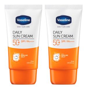 바세린 선크림 50ml 2개 대용량 데일리 썬크림 자외선차단제
