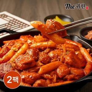 더귀한 춘천닭갈비국물떡볶이 960g 2팩 총 4인분 닭갈비와 떡볶이의 맛있는 조합 국내산 재료 사용