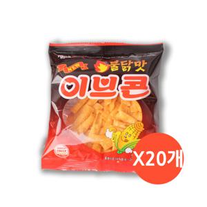 이브콘 불닭맛 50g x 20개 / 옥수수과자 매콤과자 스타배송